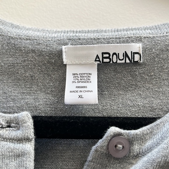 Abound brand ladies grey cardigan - Picture 4 of 5